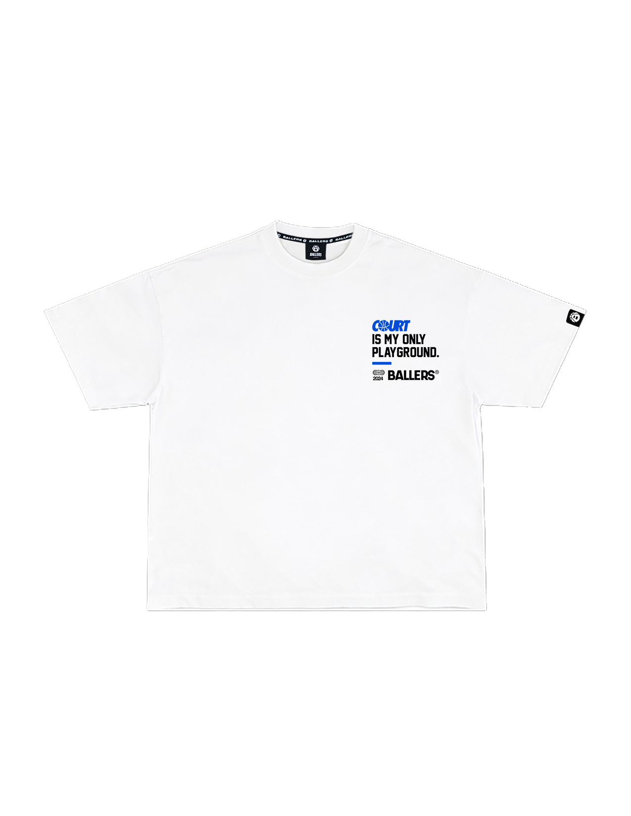 Ballers Court is My Playground Boxy Tee