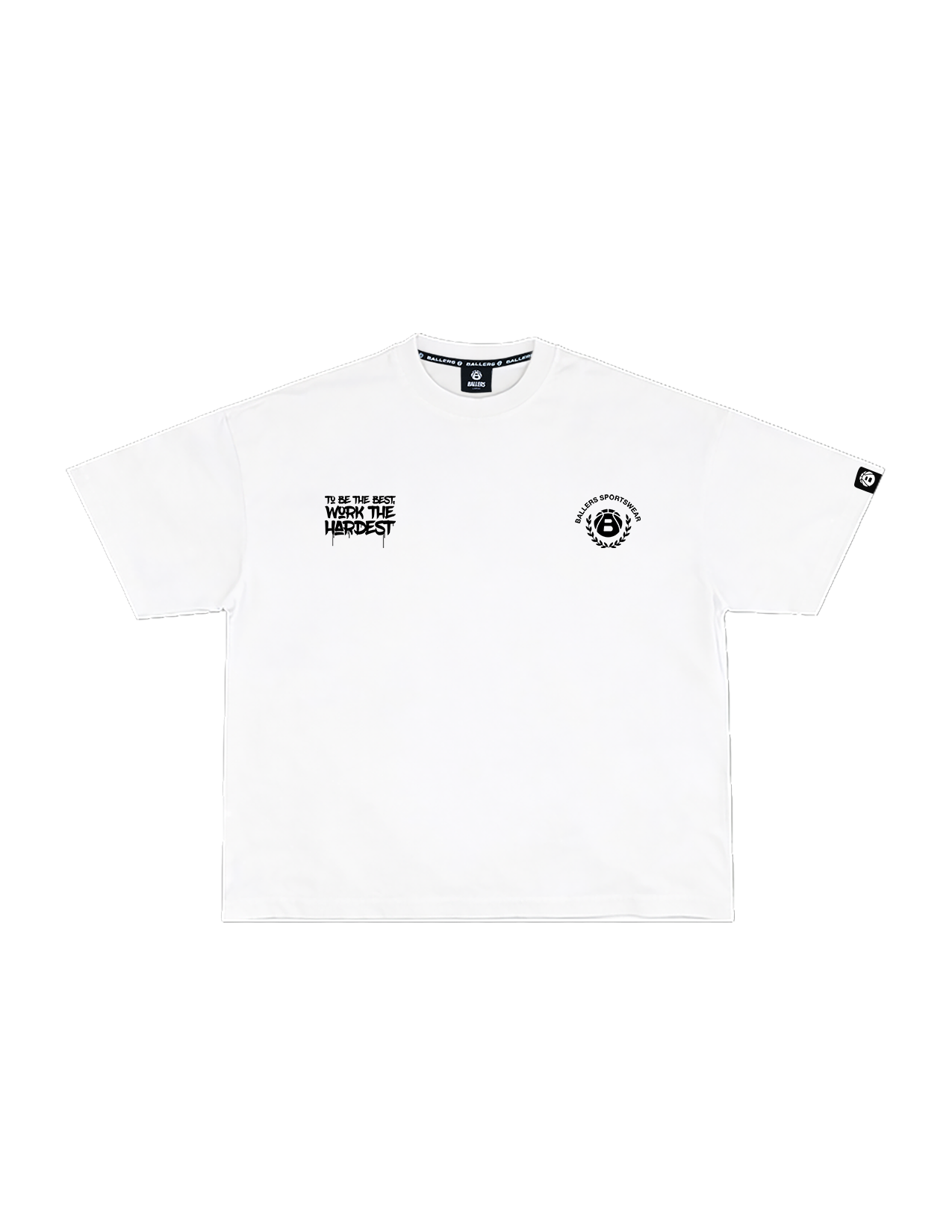 Ballers Work The Hardest Boxy Tee