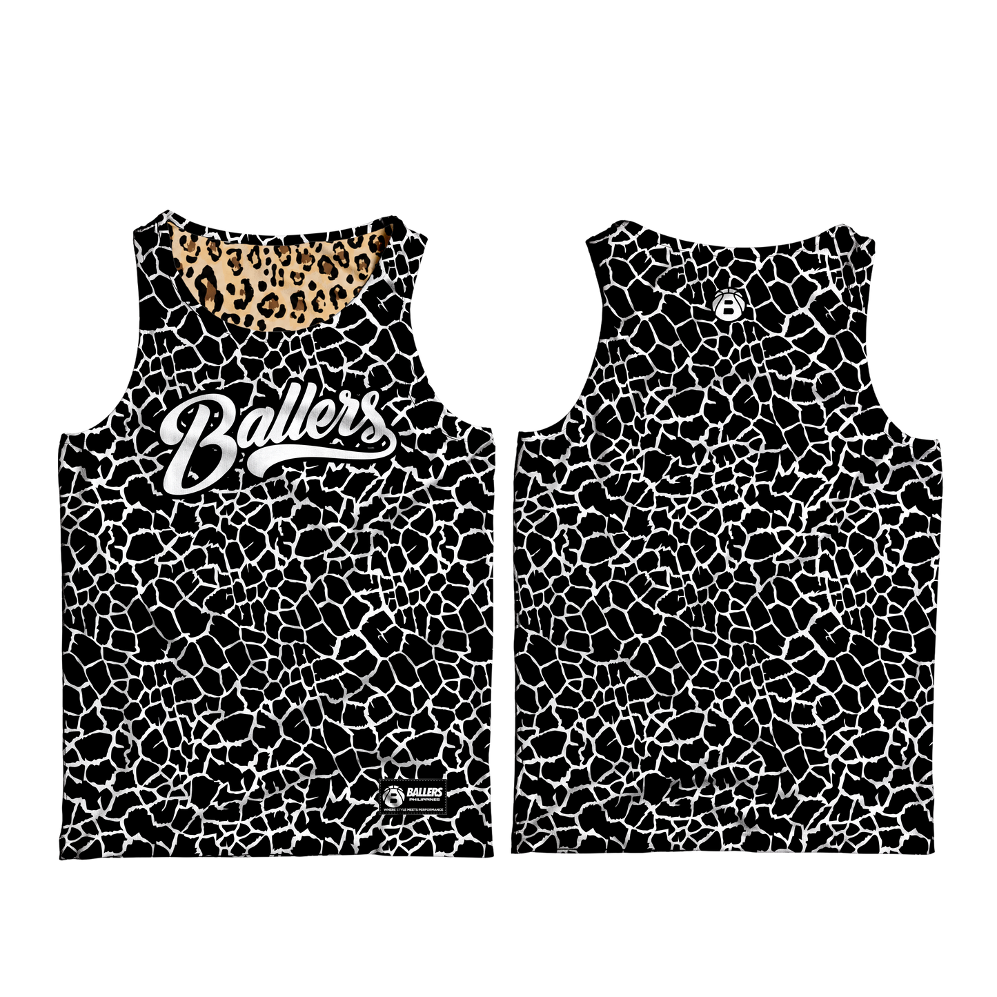 Ballers Reversible Wild Court Jersey Collection ( LEOPARD )