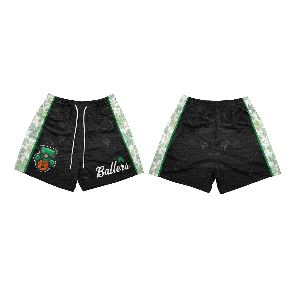 NBA-INSPIRED REVERSIBLE MESH SHORTS ( Celtics )
