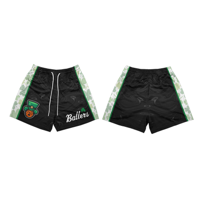 NBA-INSPIRED REVERSIBLE MESH SHORTS ( Celtics )