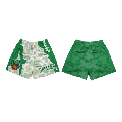 NBA-INSPIRED REVERSIBLE MESH SHORTS ( Celtics )
