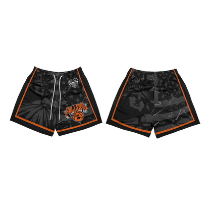 NBA-INSPIRED REVERSIBLE MESH SHORTS ( Knicks )