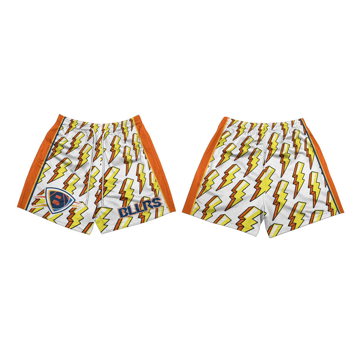NBA-INSPIRED REVERSIBLE MESH SHORTS ( Thunder )