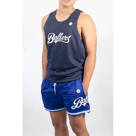 𝘽𝘼𝙇𝙇𝙀𝙍𝙎 𝙑4 𝙈𝙀𝙎𝙃 𝙎𝙃𝙊𝙍𝙏 ORIGINAL BASKETBALL SHORT/TRAINING SHORT ABOVE THE KNEE BASKETBALL SHORT