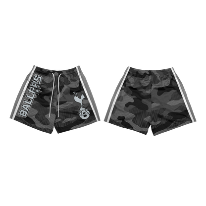 NBA-INSPIRED REVERSIBLE MESH SHORTS ( Spurs )
