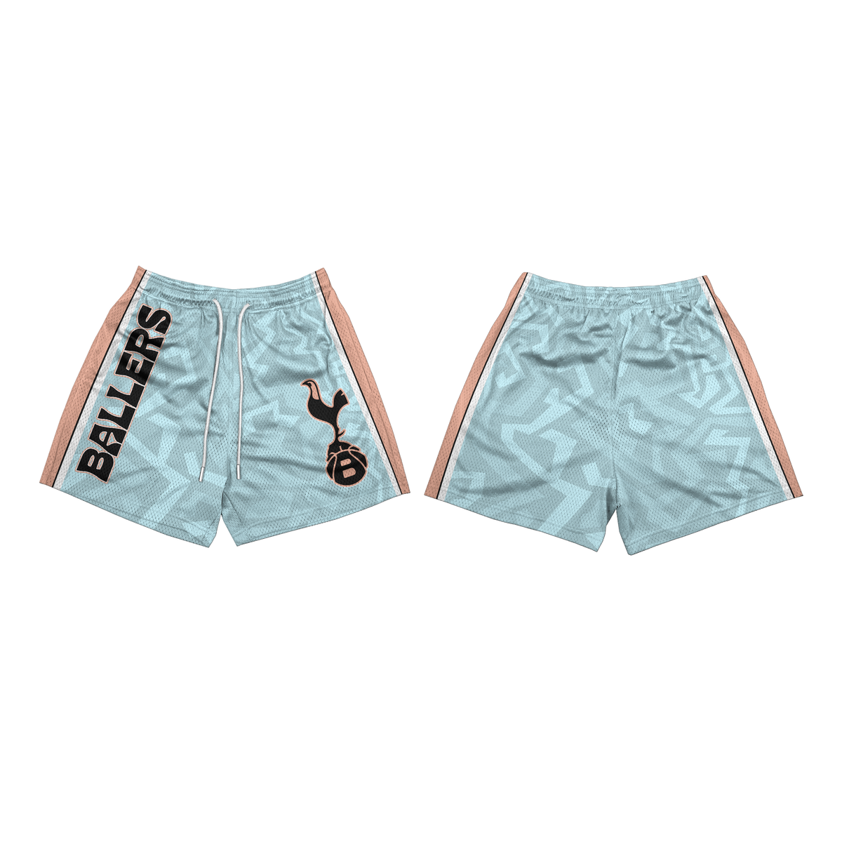 NBA-INSPIRED REVERSIBLE MESH SHORTS ( Spurs )