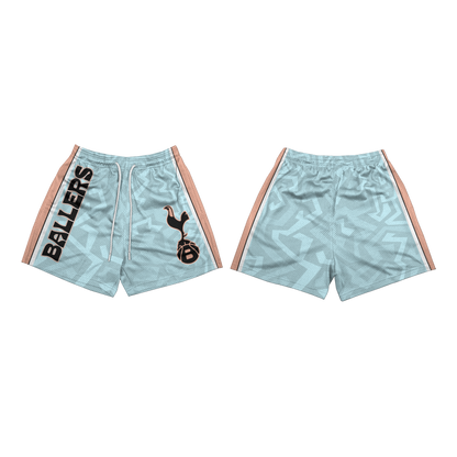 NBA-INSPIRED REVERSIBLE MESH SHORTS ( Spurs )