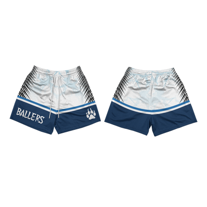 NBA-INSPIRED REVERSIBLE MESH SHORTS ( Wolves )